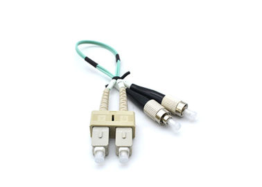 Duplex 0M3 LC-FC Fiber Optic Patch Cord Optical Cable LSZH FTTH Patch Cord